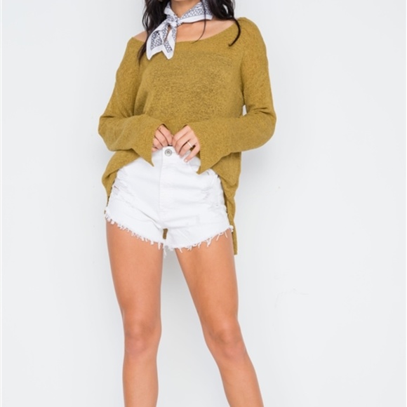 GOLDEN OLIVE HIGH LOW TOP - Picture 4 of 5